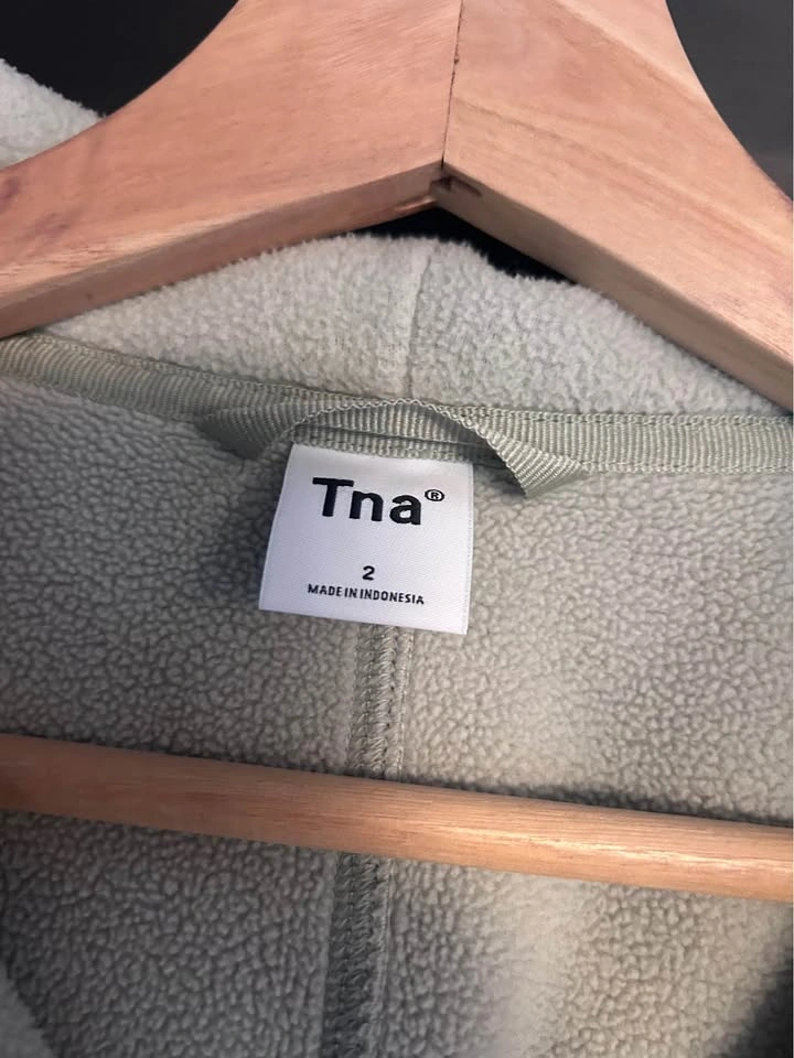 Aritzia Tna Polartec Fleece Full-Zip Hoodie - photo 2