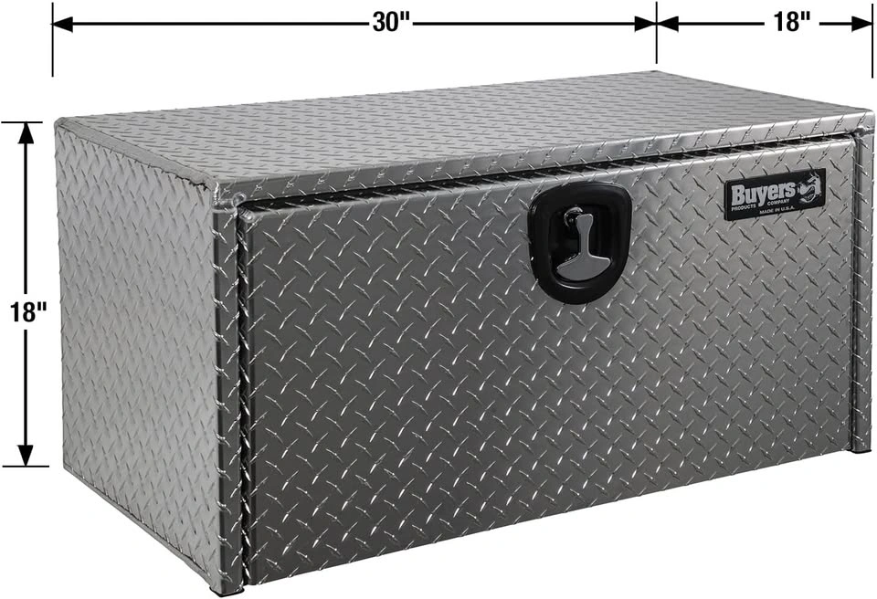 Aluminum Truck Tool Box 18x18x30 Underbody Brand New - photo 2