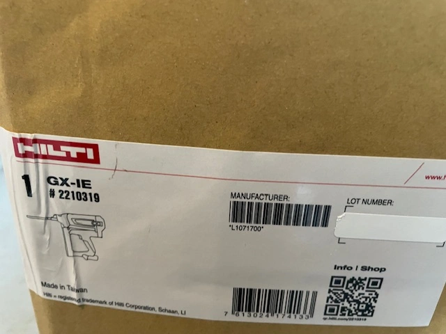 Brand New Hilti GX-IE Gas Nailer Save $1400 - photo 5