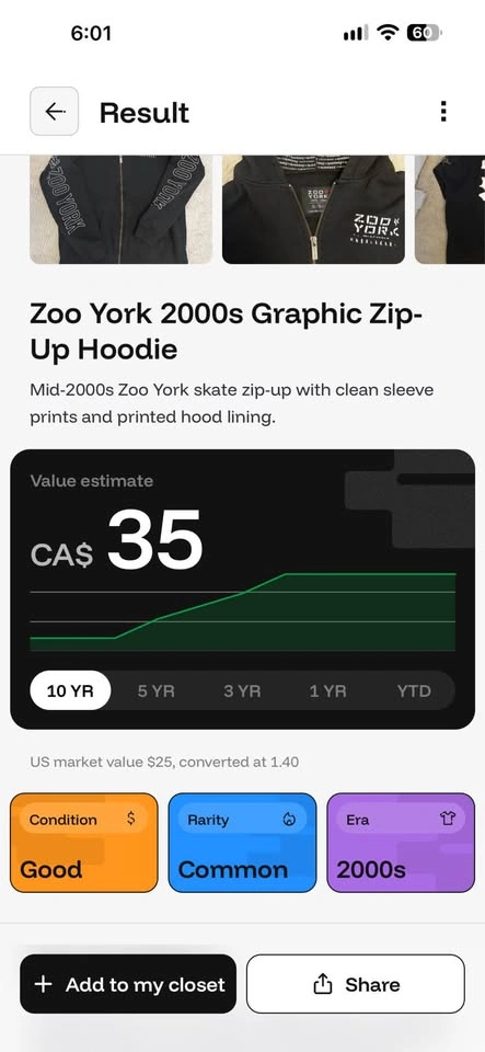 Zoo York Zip Up XL Youth/Small Adult - Pick up only Walden SE - photo 4