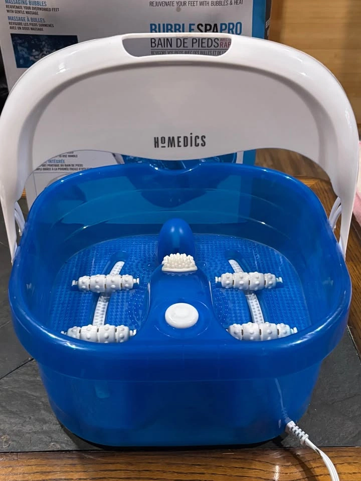 HoMedics Bubble Spa Pro Footbath with Heat Boost (FB-400) - photo 3