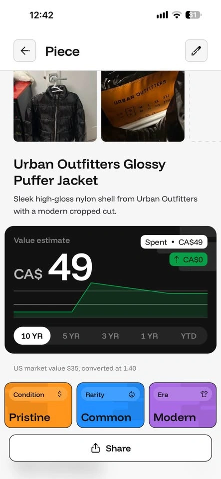 Unisex size small but fits medium - photo 3