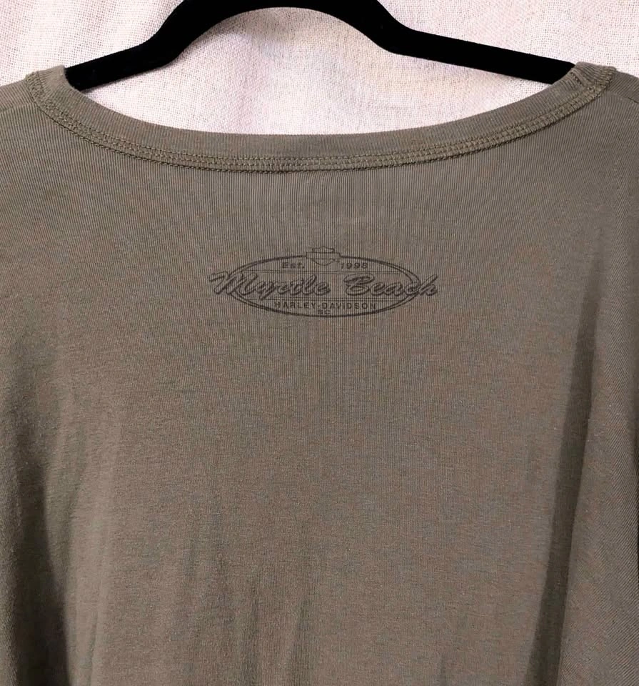 💎 Unique Harley Davidson Double Tattoo Long Sleeves XL - photo 2