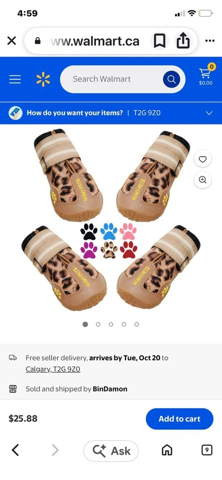Dog Shoes size 2 - photo 2