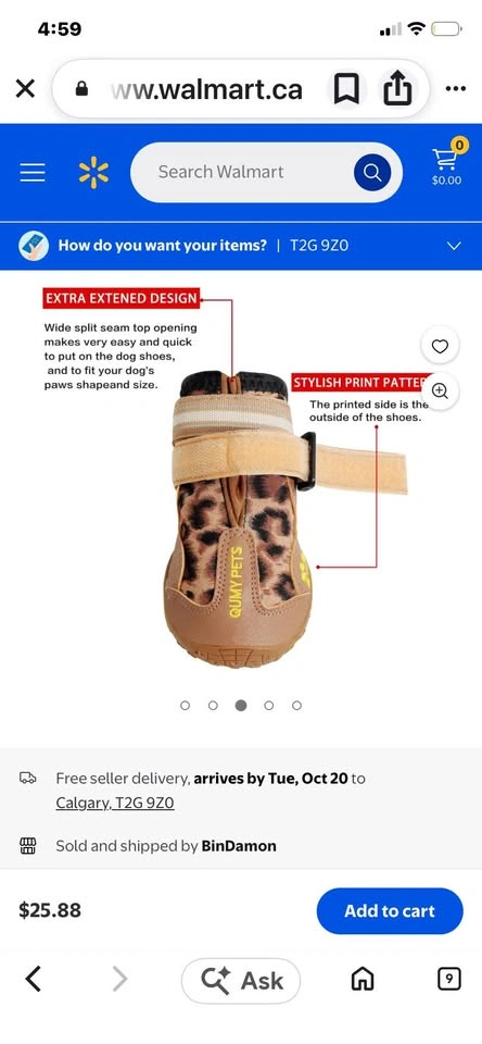Dog Shoes size 2 - photo 3