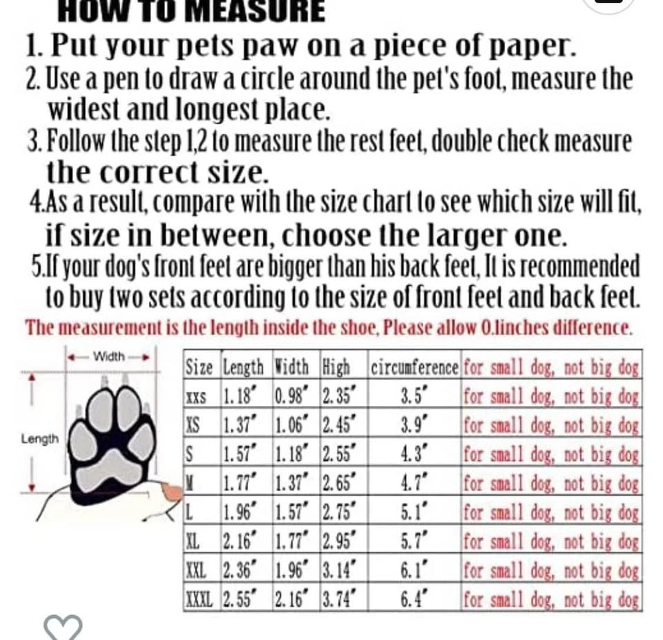 Small Dog Boots, Puppy Winter Shoes, Pet Waterproof size - photo 4