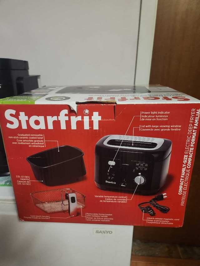 Starfrit Compact Family-Size Electric Deep Fryer - photo 2
