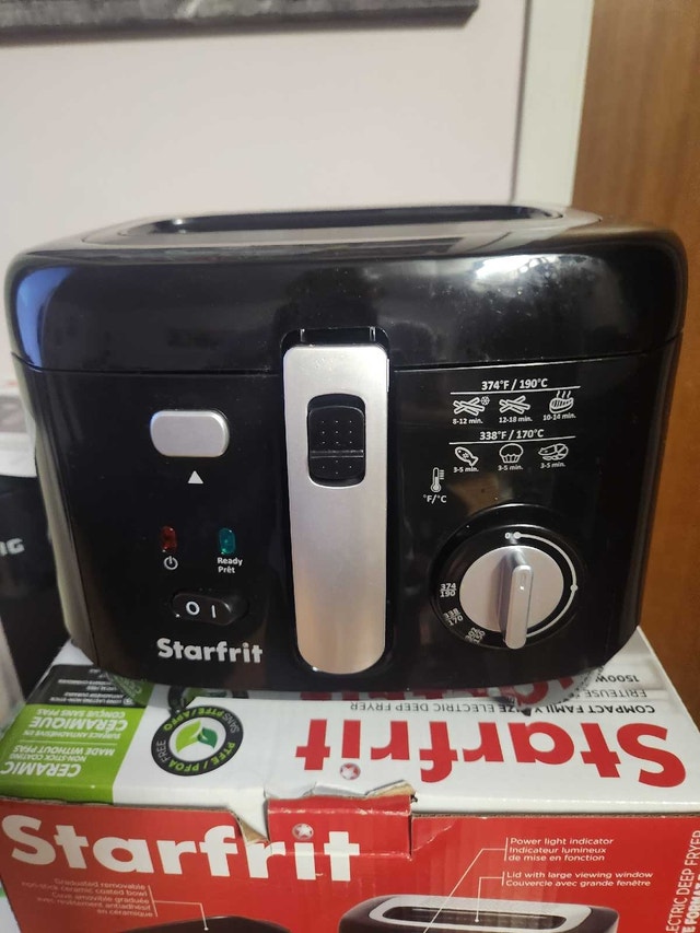 Starfrit Compact Family-Size Electric Deep Fryer - photo 3