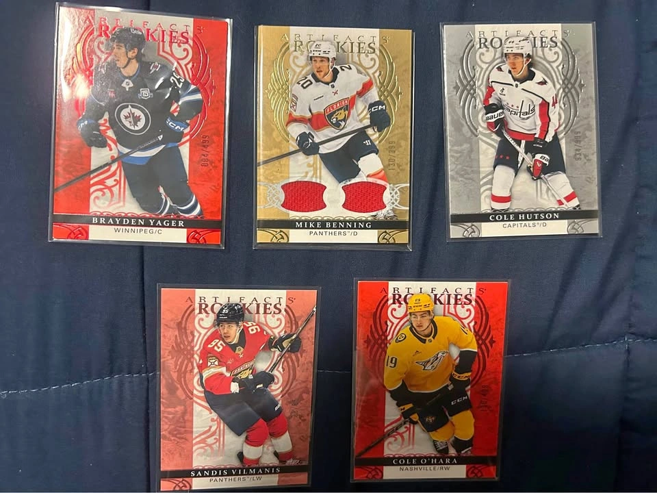 Upper Deck Artifacts Hockey Rookie Cards