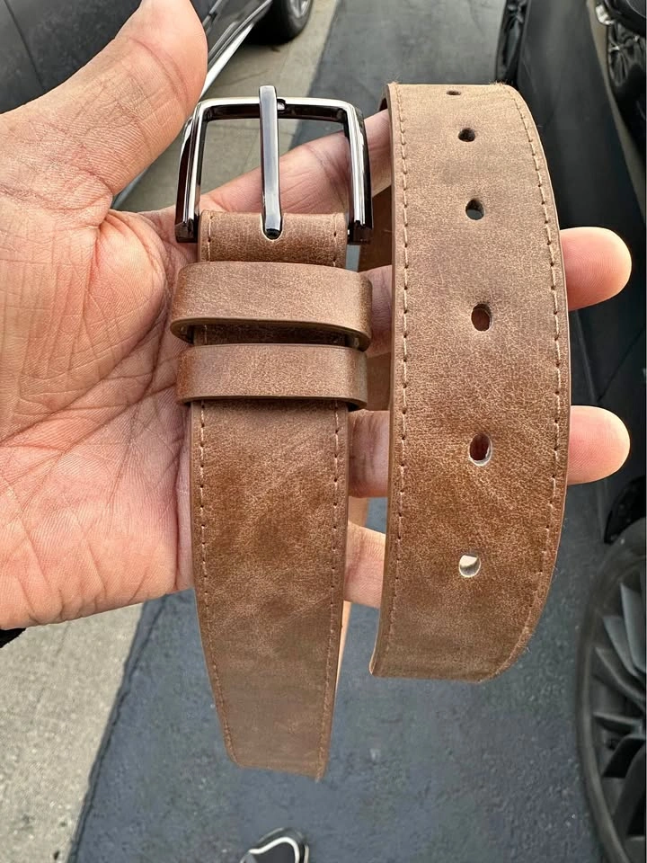 Tan Shade Leather Belt