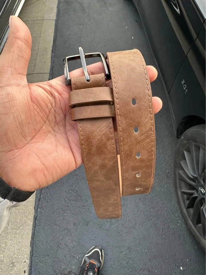 Tan Shade Leather Belt - photo 2