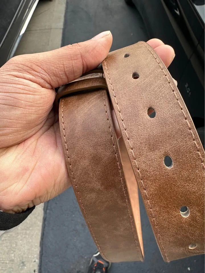 Tan Shade Leather Belt - photo 3