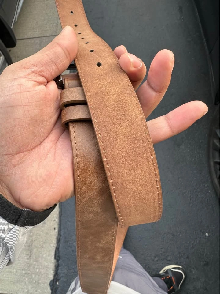 Tan Shade Leather Belt - photo 4