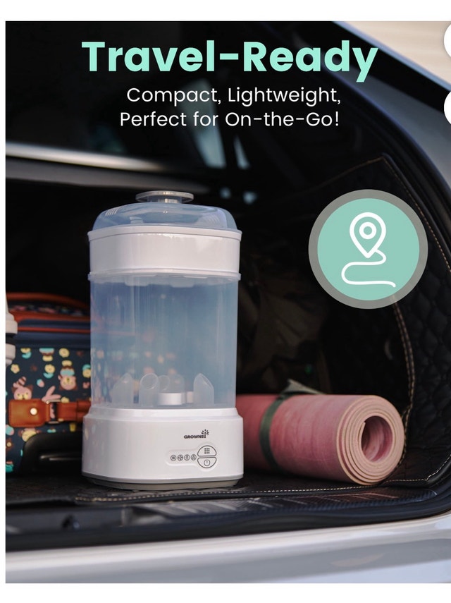 Grownsy 4-in-1 Baby Bottle Sterilizer and Dryer