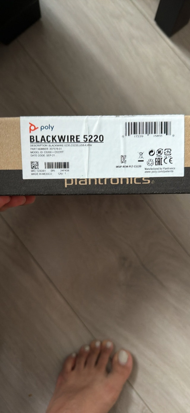 Poly Blackwire 5220