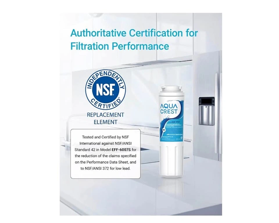 AquaCrest AQF-FF07 Refrigerator Water Filter - 3 Pack (New, Seal