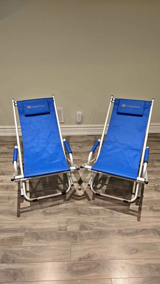 Outdoor Lounge Chairs – Set of 2