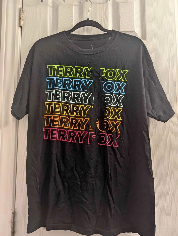 Terry Fox Run 2019 T-Shirt – Black, L