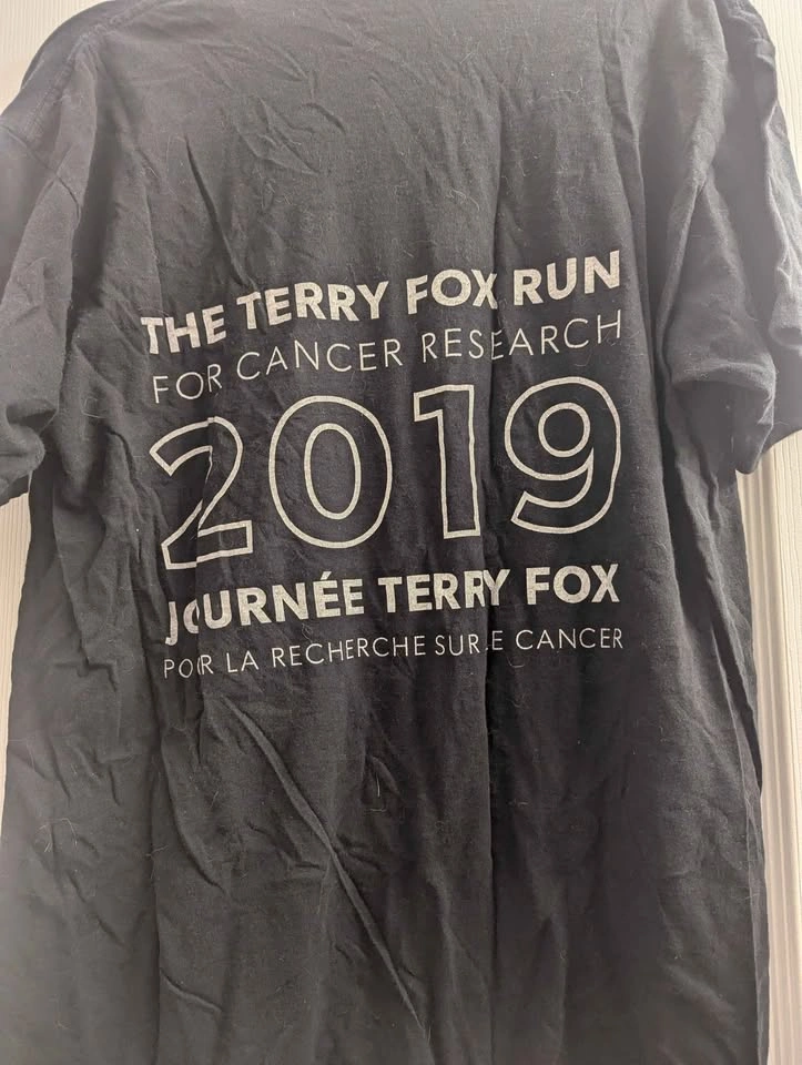 Terry Fox Run 2019 T-Shirt – Black, L - photo 2