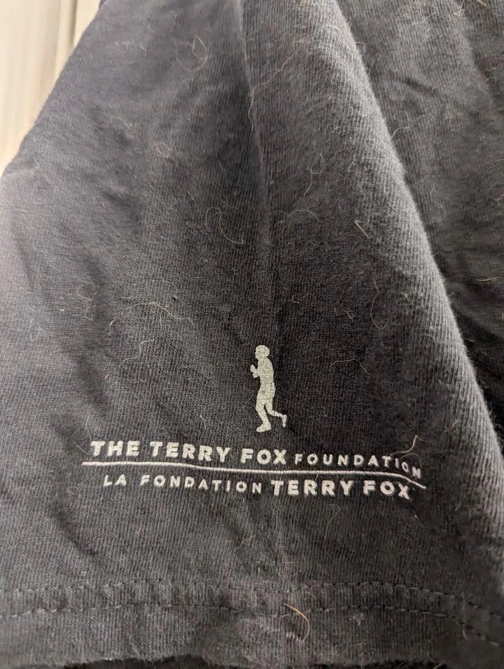 Terry Fox Run 2019 T-Shirt – Black, L - photo 4