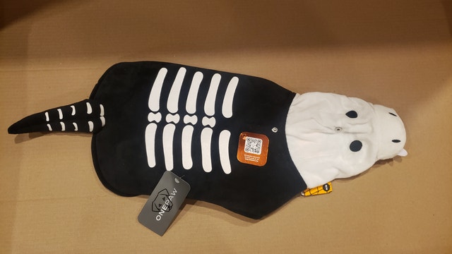 Medium Dog Halloween Costumes - Skeleton or Sushi - $8 Each