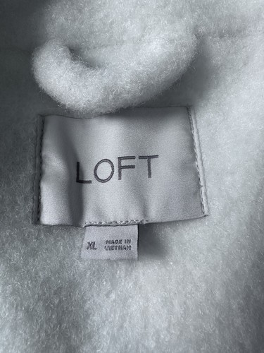 LOFT Women's Long Blazer Coat - Size XL - Cream White - photo 2
