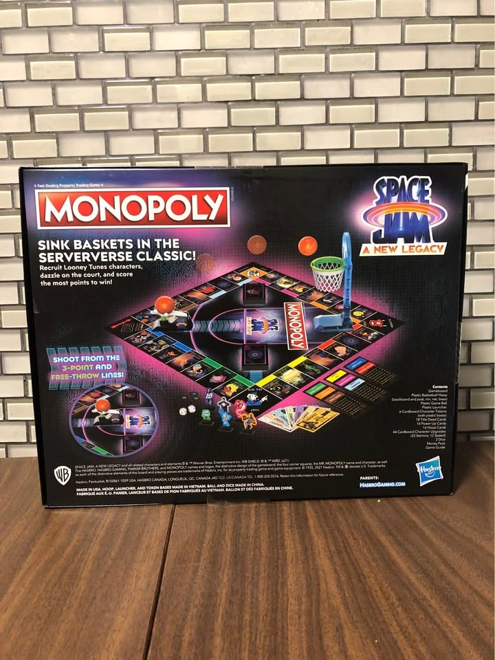Monopoly Game Space Jam 2 A New Legacy Edition - photo 2