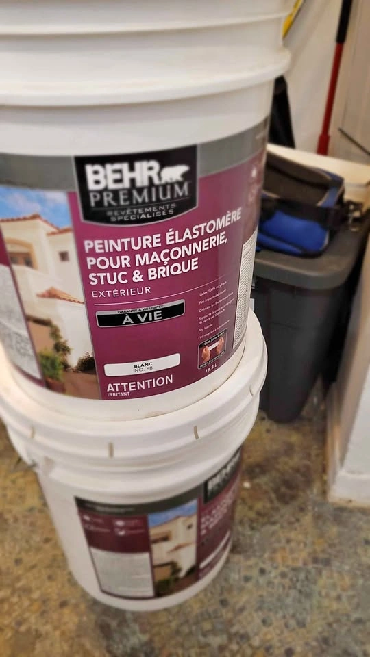 10 Gallons: Exterior Masonry paint