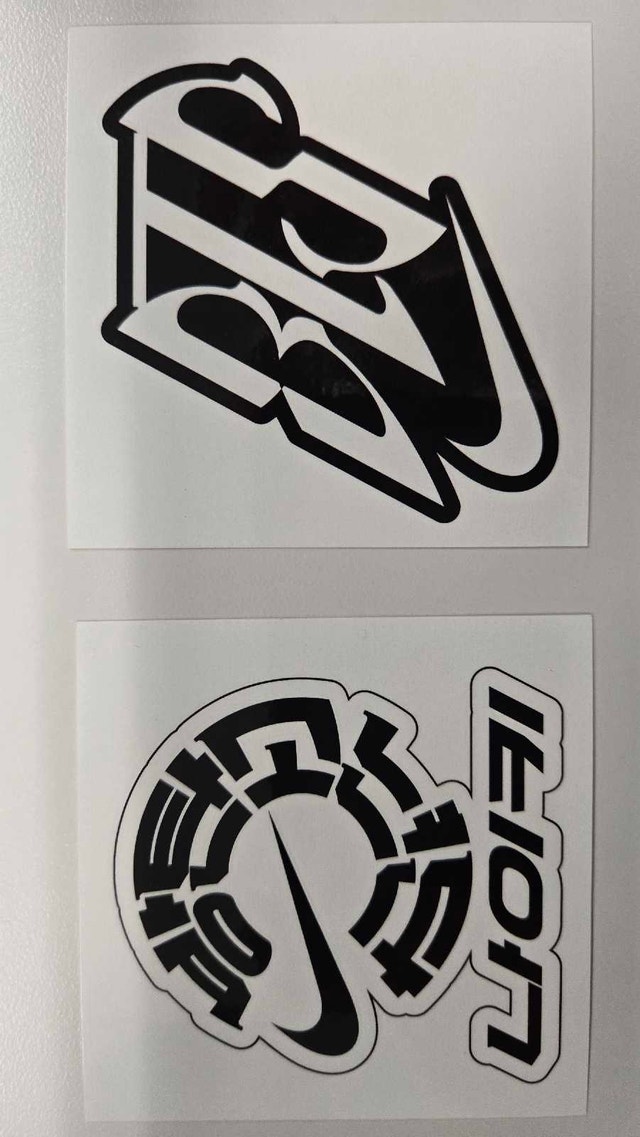BTS x Nike Stickers + Temp Tattoos