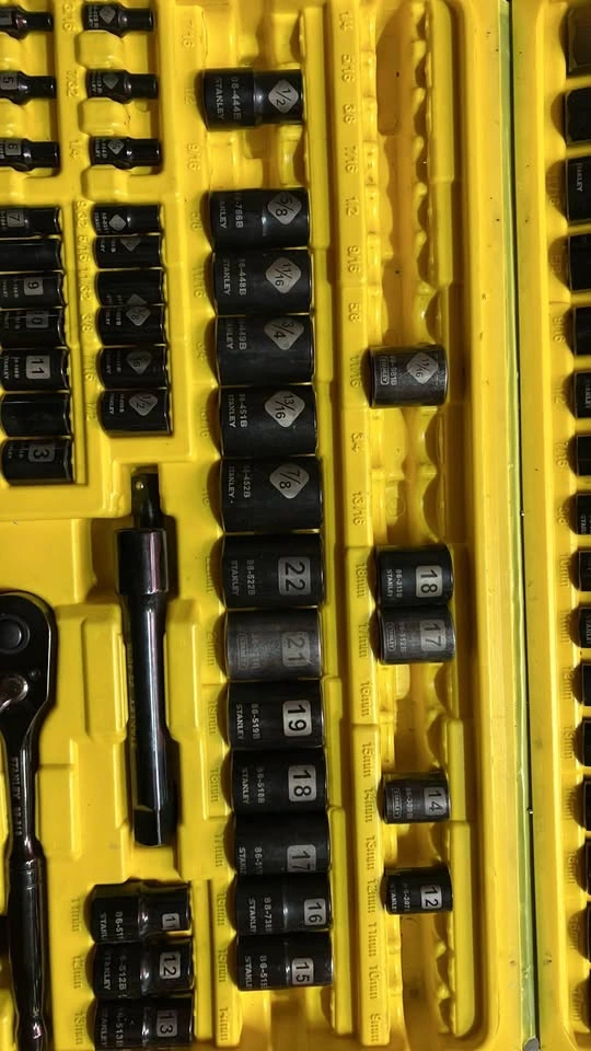 WANTED: Stanley Black Chrome Sockets - photo 2