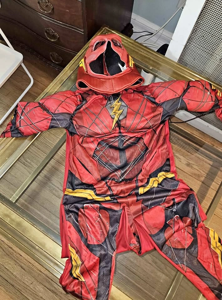 The Flash Superhero Costume size large children's