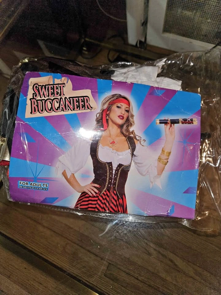 Sweet Buccaneer Adult Pirate Costume - One Size