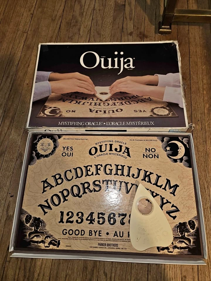 Parker Brothers Ouija Mystifying Oracle Board Game