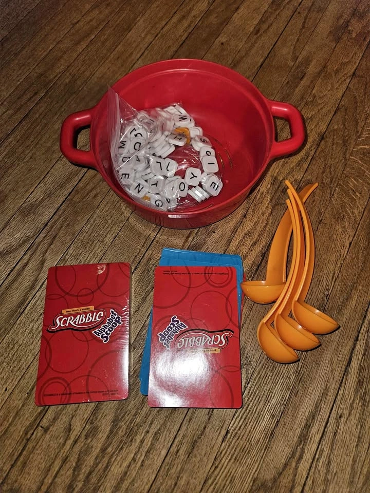 Scrabble Alphabet Scoop, Mouse Trap, and Yali Board Games