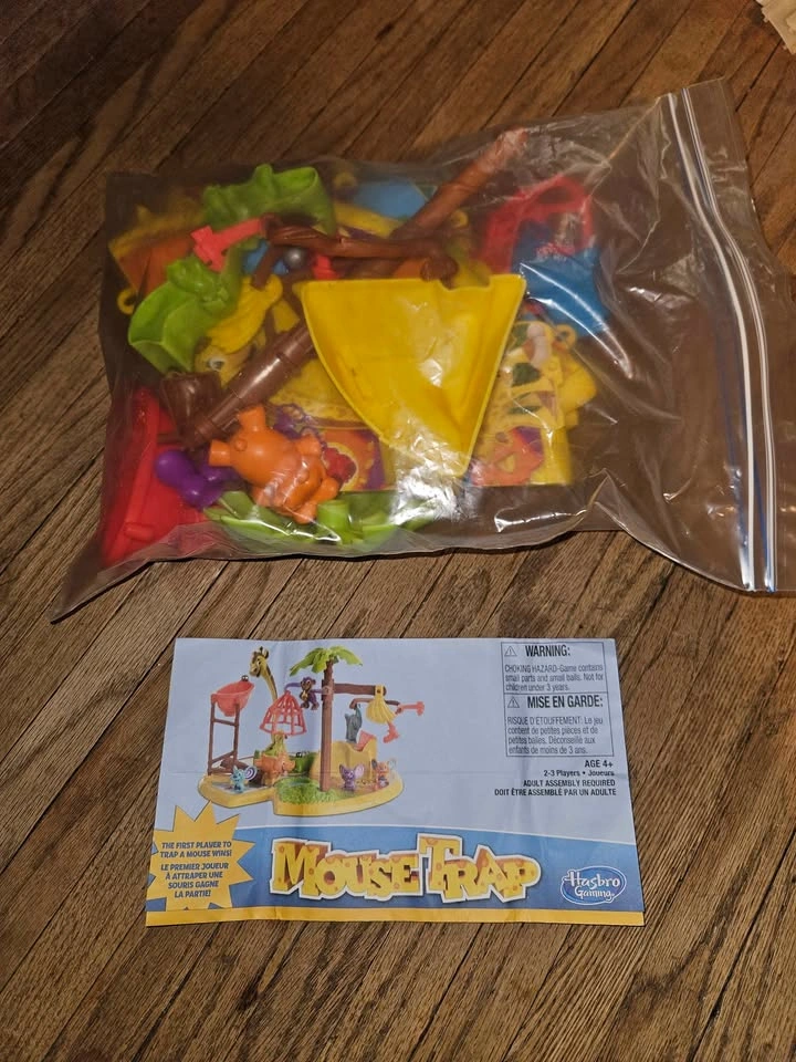 Scrabble Alphabet Scoop, Mouse Trap, and Yali Board Games - photo 2