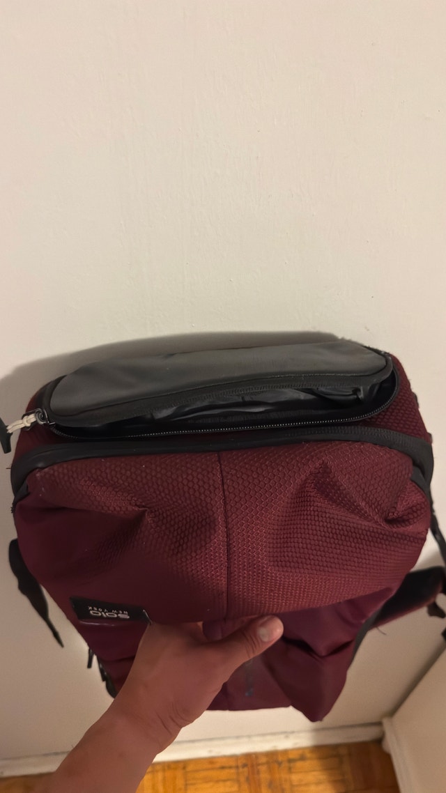 Solo New York All-Star Backpack Duffel | Burgundy | Water-Resist - photo 4