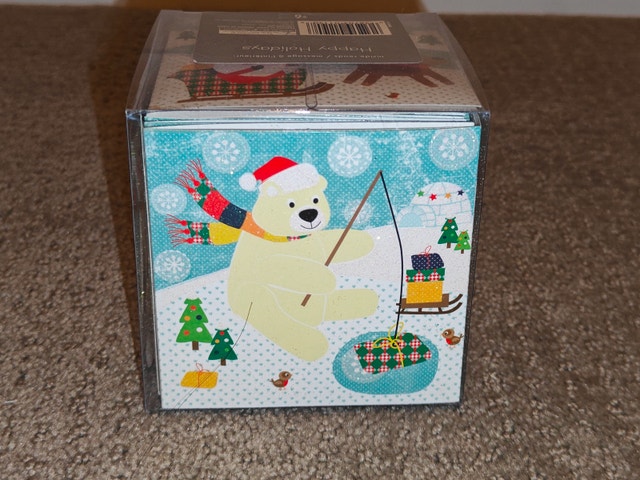 Box of 30 Christmas Cards with Envelopes, New & Sealed - photo 5