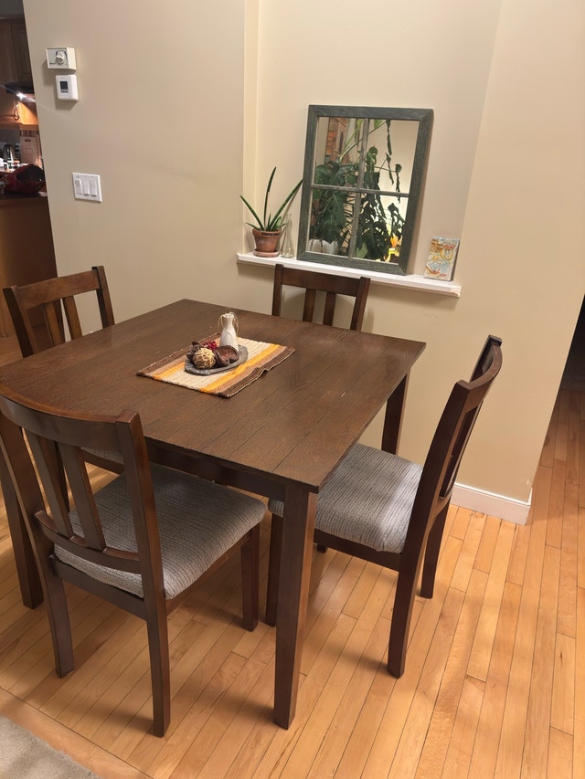 Dining Table Set with 4 Chairs - photo 4