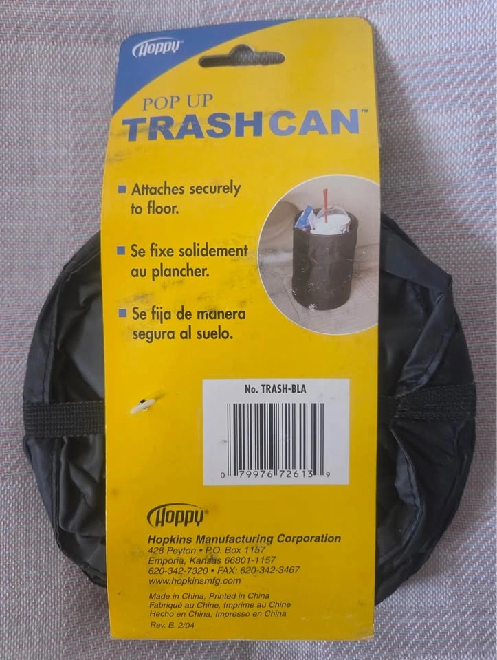 Hoppy Pop Up Trash Can – Brand New in Packaging - photo 2
