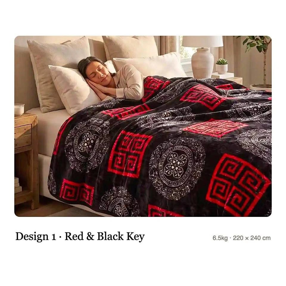 6.5 KG Heavy Winter Blanket - Warm & Cozy