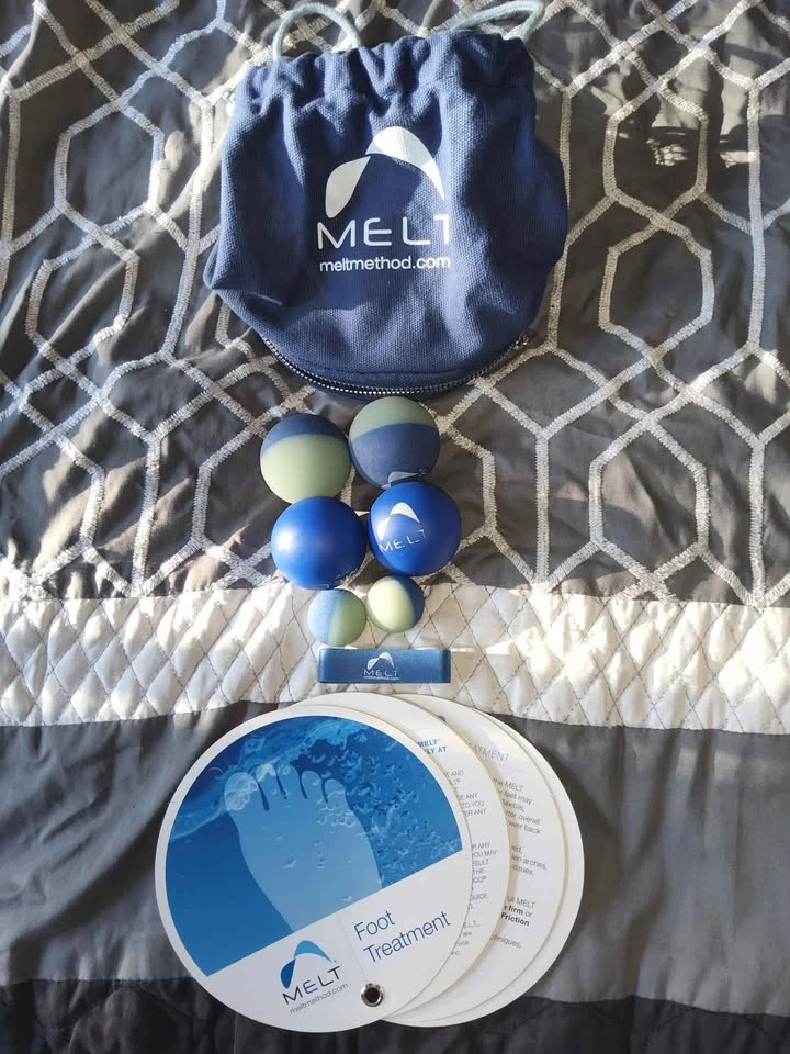 MELT Method Home Gym Foam Roller & Massage Ball Bundle - photo 4