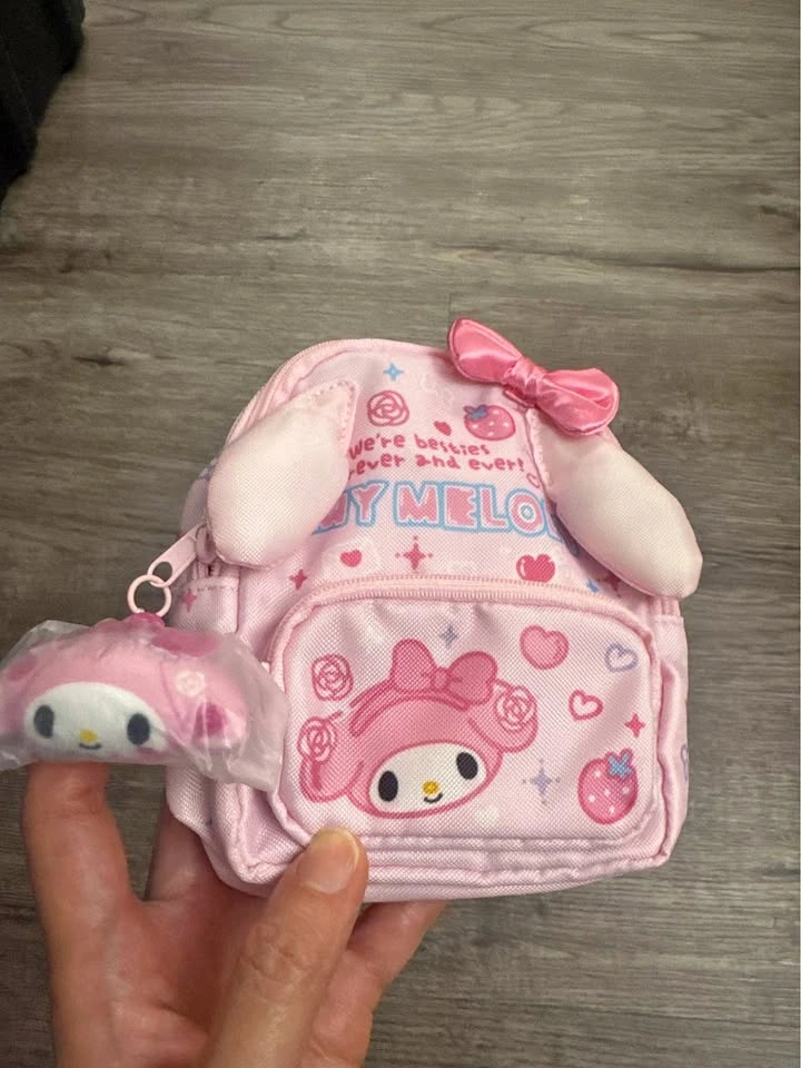 Brand New My Melody Mini Backpack Pouch - photo 3