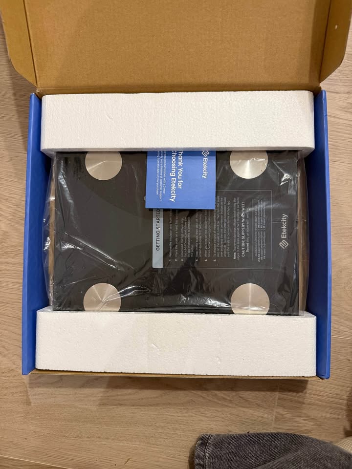 Etekcity Smart Bluetooth Fitness Scale – Brand New - photo 2
