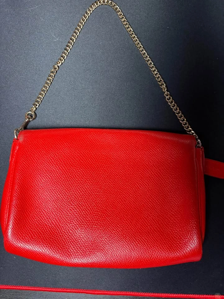 Vintage Ruby Orange Coach Bag - photo 2