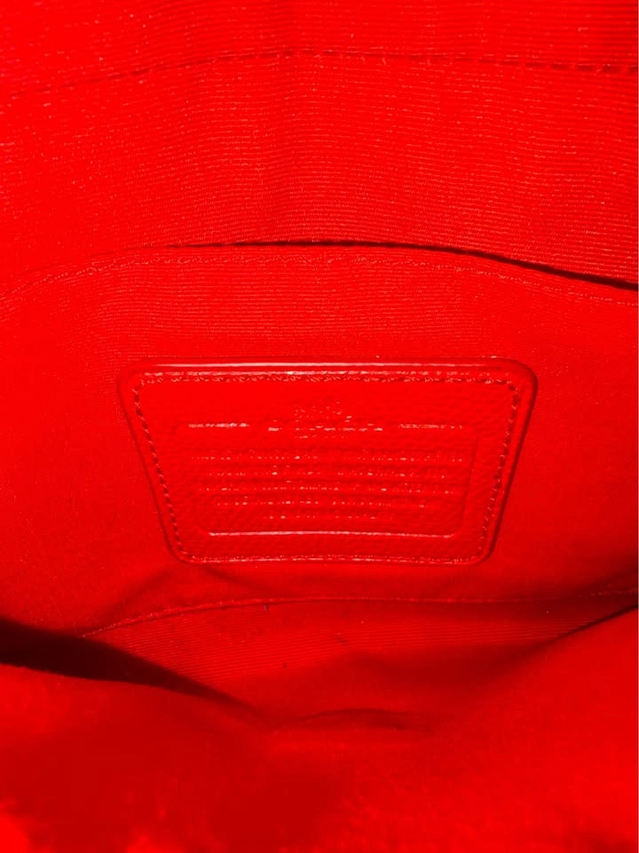 Vintage Ruby Orange Coach Bag - photo 3
