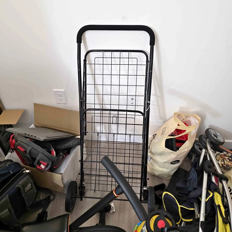 Folding Metal Shopping Cart