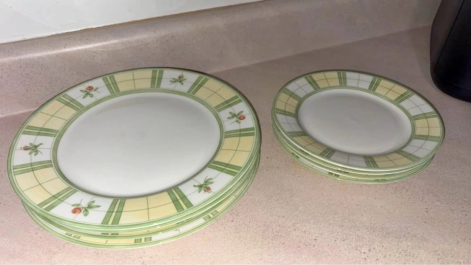 Royal Heritage Spring Garden Porcelain Plates or best offer