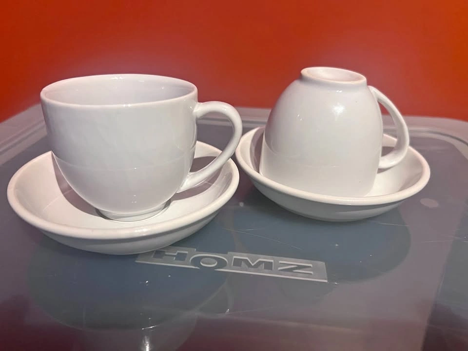 Espresso Cups with Saucers