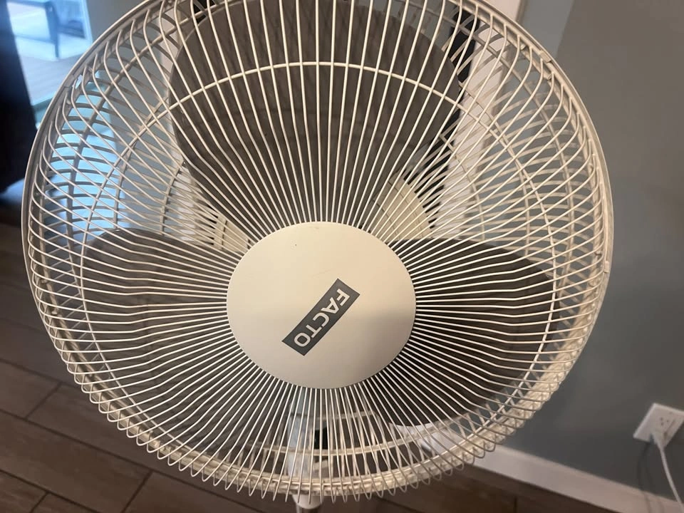 Facto Pedestal Fan - 16" White - photo 2
