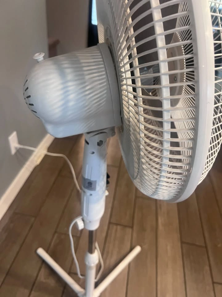 Facto Pedestal Fan - 16" White - photo 3